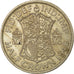 Monnaie, Grande-Bretagne, George VI, 1/2 Crown, 1948, TTB+, Copper-nickel