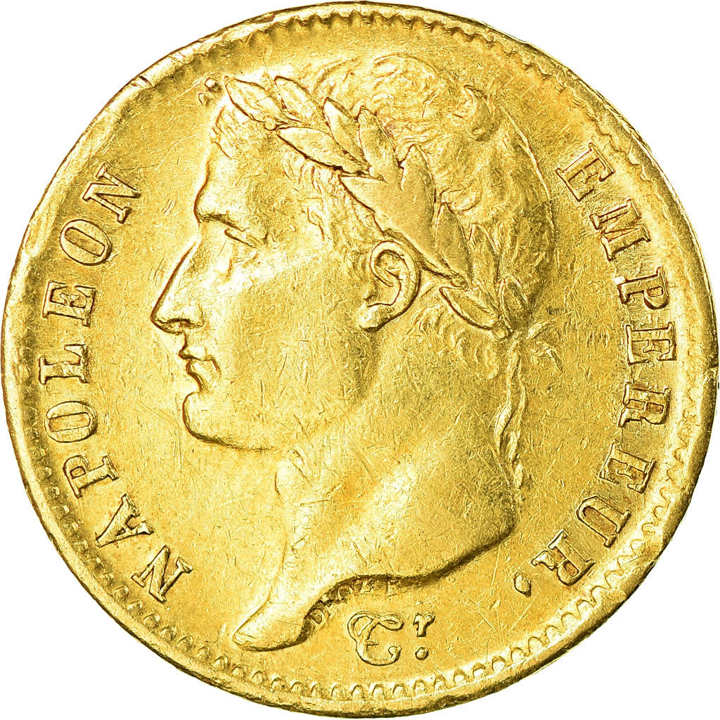 Coin, France, Napoléon I, 20 Francs, 1808, Toulouse, EF(40-45), Gold, KM:687.3
