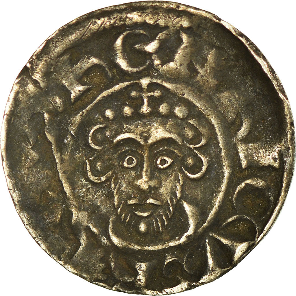 Munten, Groot Bretagne, Henry III, Penny, Durham, Rare, ZF+, Zilver