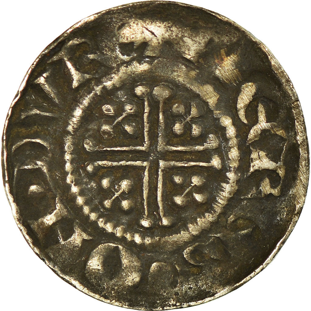 Munten, Groot Bretagne, Henry III, Penny, Durham, Rare, ZF+, Zilver