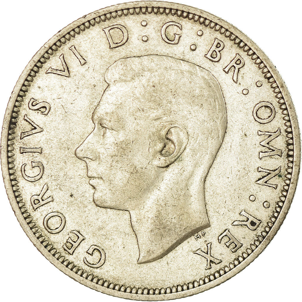 Coin, Great Britain, George VI, 1/2 Crown, 1941, EF(40-45), Silver, KM:856