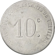 Thiviers, Union des Commerçants, 10 Centimes 1917, Elie 10.2