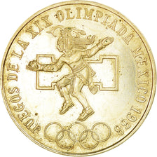 Coin, Mexico, 25 Pesos, 1968, Mexico City, AU(55-58), Silver, KM:479.1