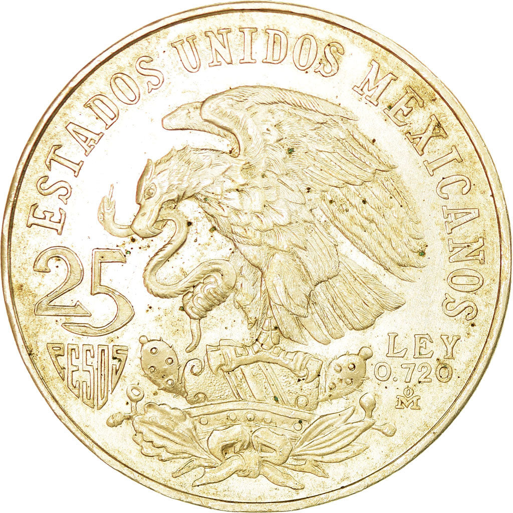 Monnaie, Mexique, 25 Pesos, 1968, Mexico City, SUP, Argent, KM:479.1