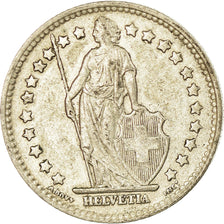 Coin, Switzerland, Franc, 1945, EF(40-45), Silver, KM:24