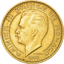 Monaco, Rainier III, 50 Francs, Cinquante, 1950, Monaco, AU(50-53)