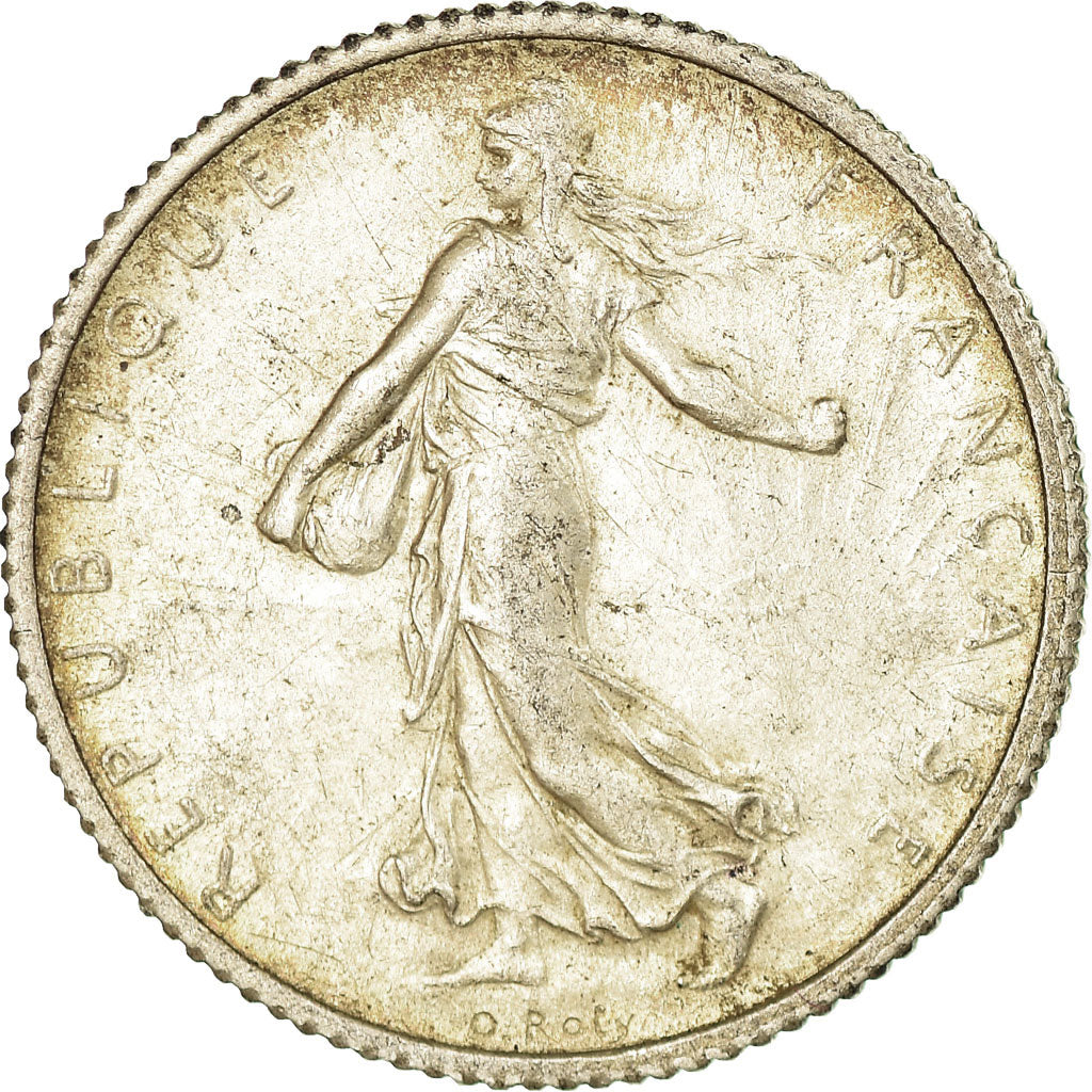 Münze, Frankreich, Semeuse, Franc, 1915, Paris, SS, Silber, KM:844.1