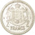 Coin, Monaco, Louis II, 2 Francs, Undated (1943), AU(50-53), Aluminum, KM:121