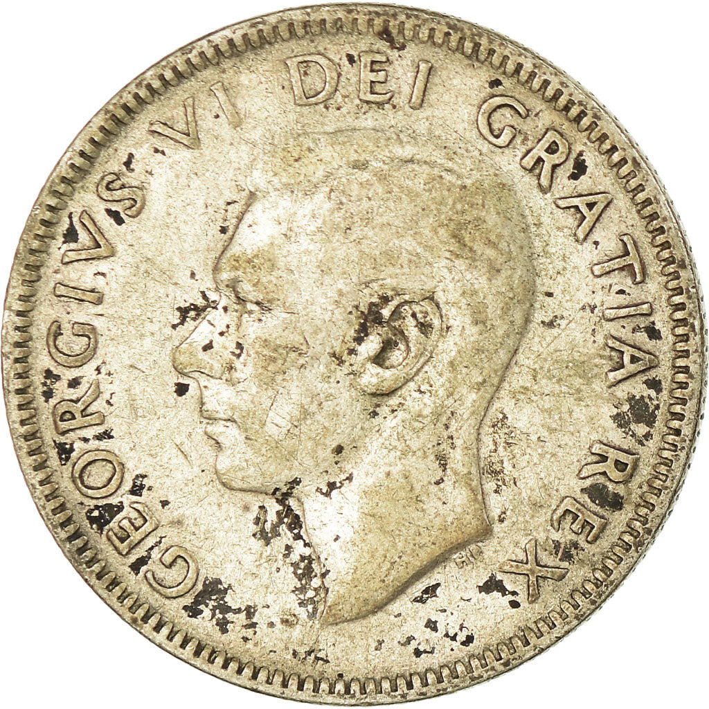 Coin, Canada, George VI, 25 Cents, 1950, Royal Canadian Mint, Ottawa, VF(30-35)