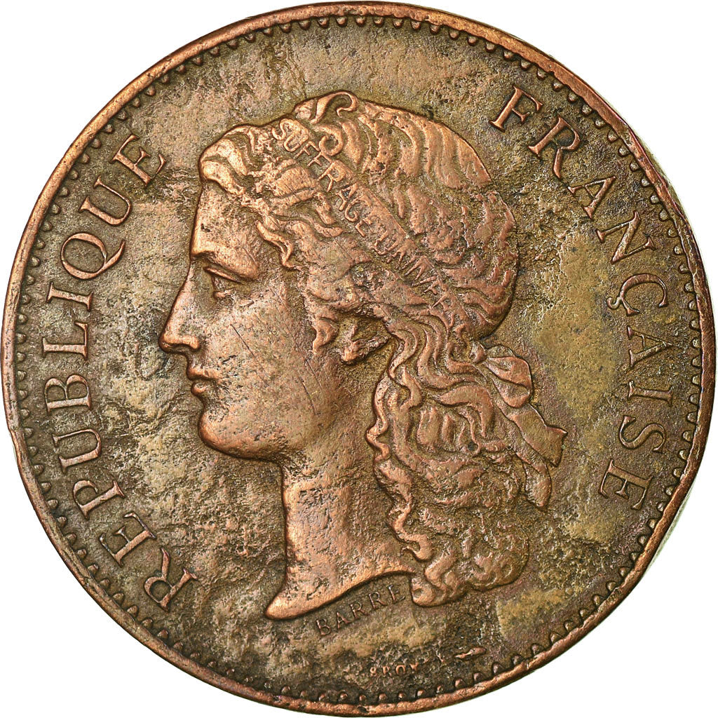 France, Medal, Exposition universelle de Paris, 1889, Barre, VF(30-35), Bronze