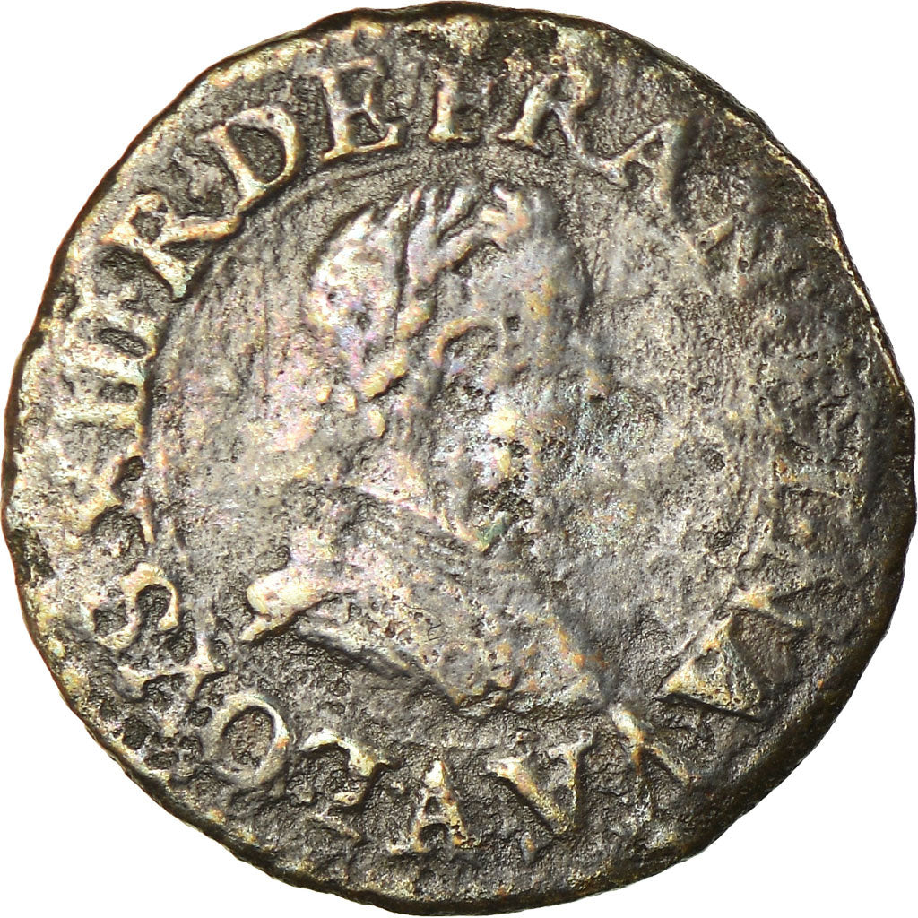 Louis XIII, Double Tournois, 1611 A, Paris, CGKL 386