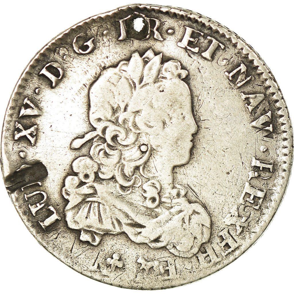 Moneta, Francia, Louis XV, 1/3 Écu de France, 1/3 Ecu, 1720, Paris, MB