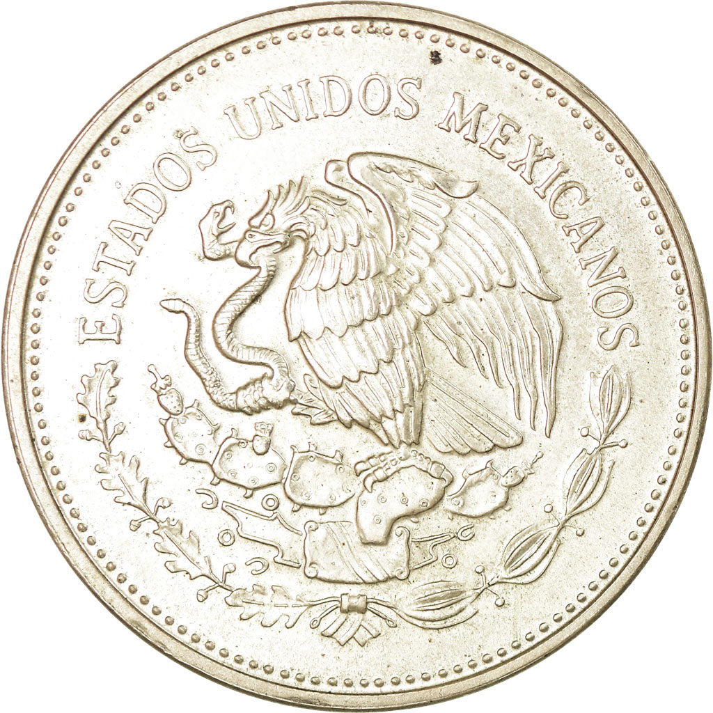 Coin, Mexico, 100 Pesos, 1985, Mexico City, EF(40-45), Silver, KM:499