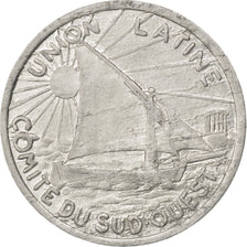 France, 10 Centimes, EF(40-45), Aluminium, Elie #15.2, 1.04
