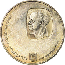 Coin, Israel, 25 Lirot, 1974, Berne, AU(55-58), Silver, KM:79.2