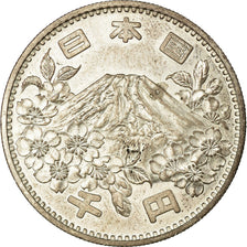 Coin, Japan, Hirohito, 1000 Yen, 1964, AU(50-53), Silver, KM:80