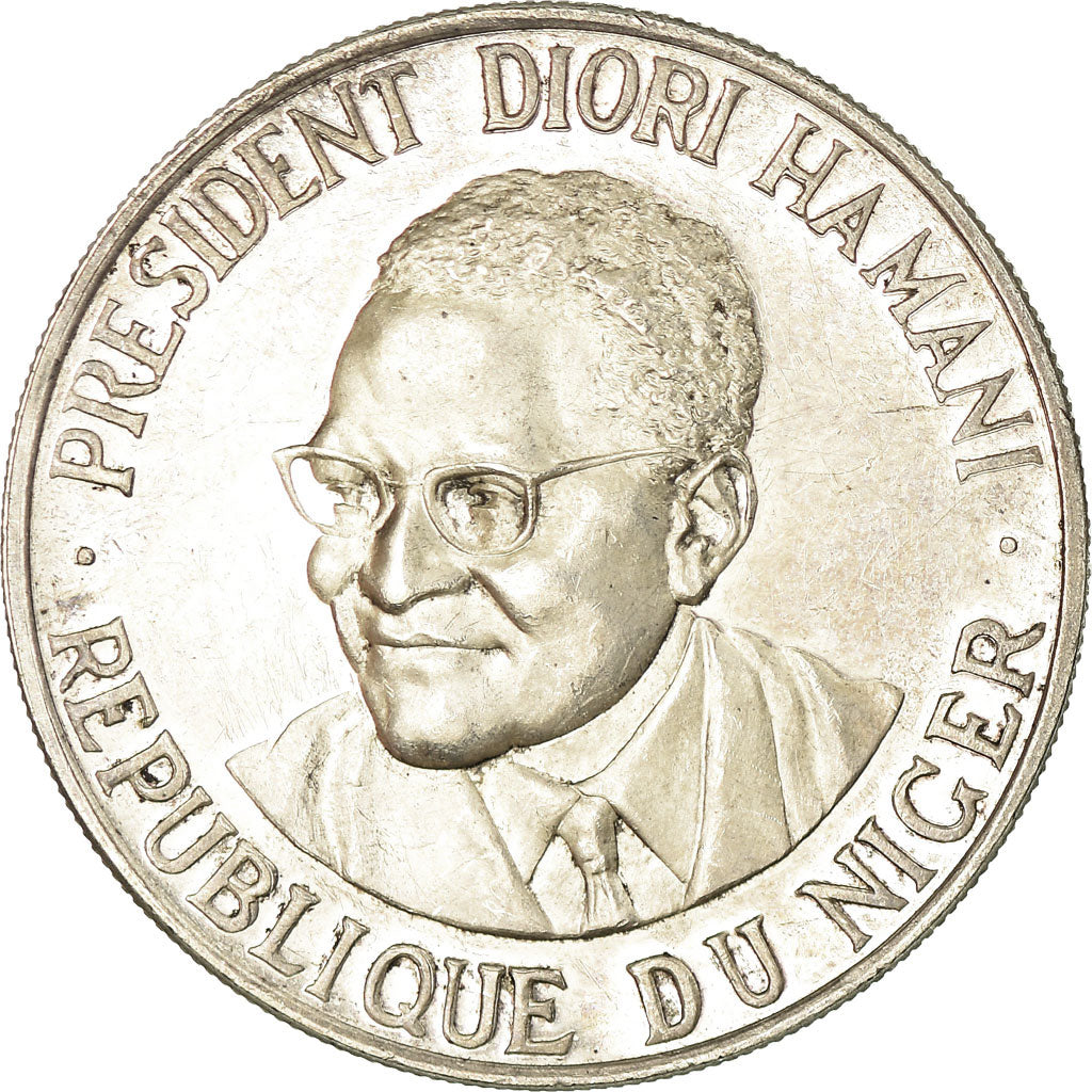 Coin, Niger, 1000 Francs, 1960, AU(55-58), Silver, KM:6