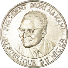 Coin, Niger, 1000 Francs, 1960, AU(55-58), Silver, KM:6