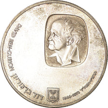 Moneta, Israel, 25 Lirot, 1974, Berne, MS(60-62), Srebro, KM:79.2