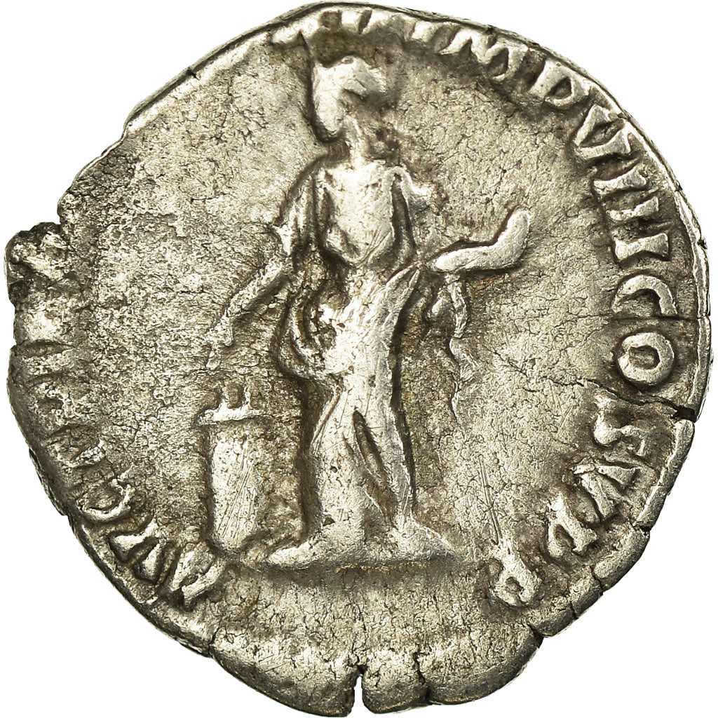 Moneta, Commodus, Denarius, 186-187, Rome, VF(20-25), Srebro