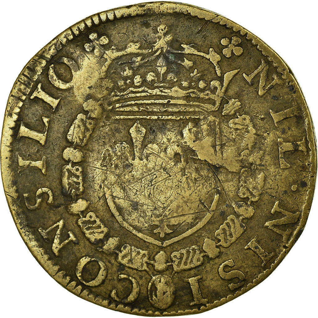 France, Token, Maison commune de Blois, VF(20-25), Brass