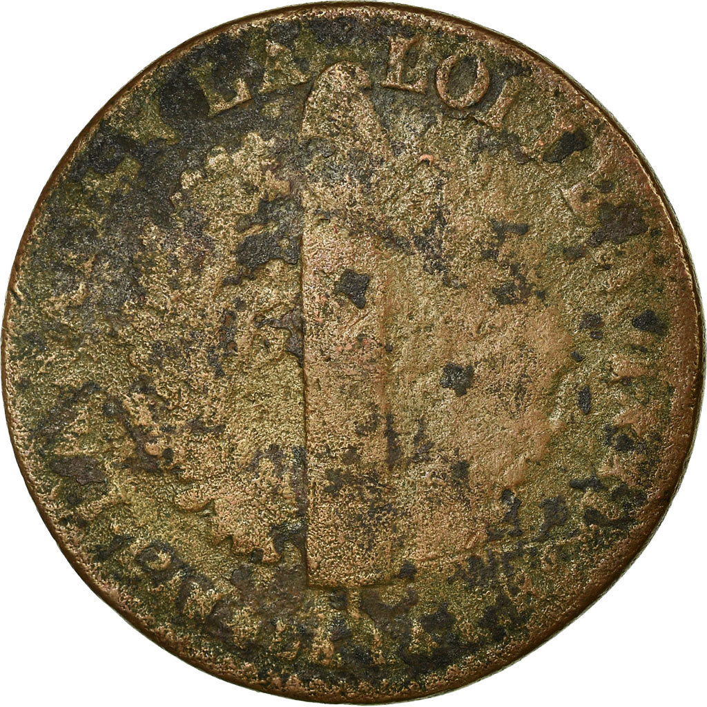 Münze, Frankreich, 6 deniers français, 6 Deniers, 1792, Strasbourg, SGE+
