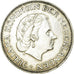 Coin, Netherlands, Juliana, 2-1/2 Gulden, 1961, EF(40-45), Silver, KM:185