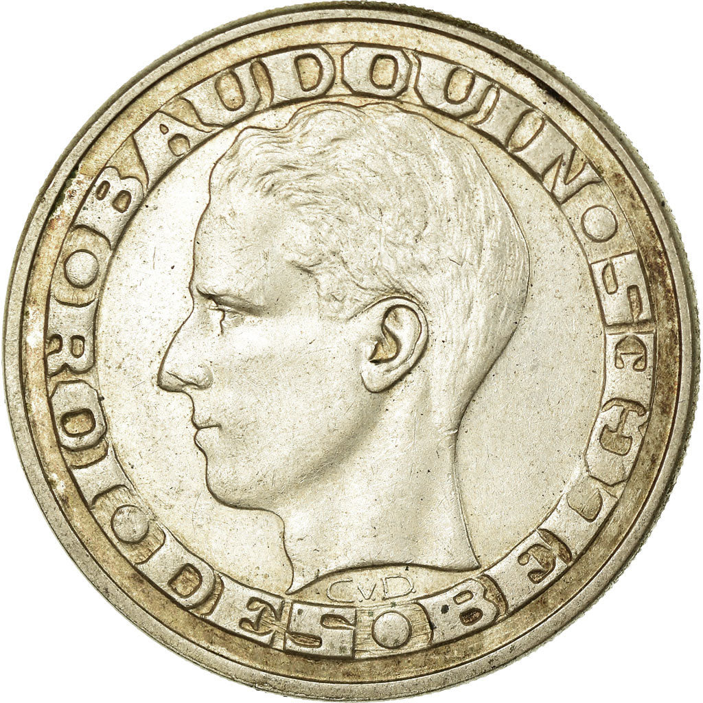 Moneta, Belgio, 50 Francs, 50 Frank, 1958, Brussels, BB+, Argento, KM:151.1