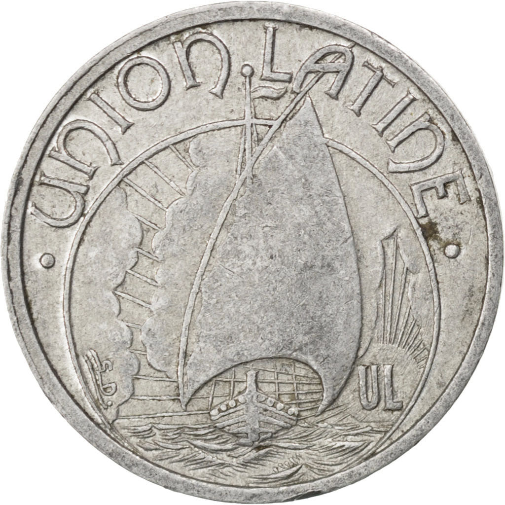 France, 5 Centimes, EF(40-45), Aluminium, Elie #10.1, 0.84