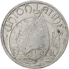 France, 5 Centimes, EF(40-45), Aluminium, Elie #10.1, 0.84