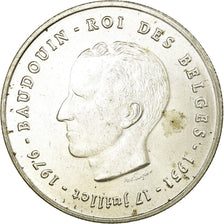 Belgium, 250 Francs, 250 Frank, 1976, AU(55-58), Silver, KM:157.1