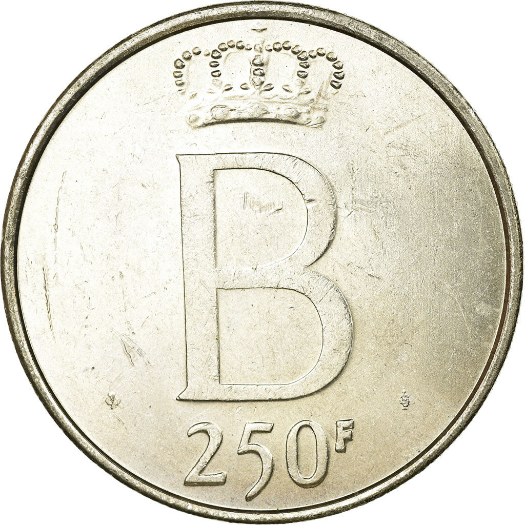 Monnaie, Belgique, 250 Francs, 250 Frank, 1976, TTB+, Argent, KM:157.1
