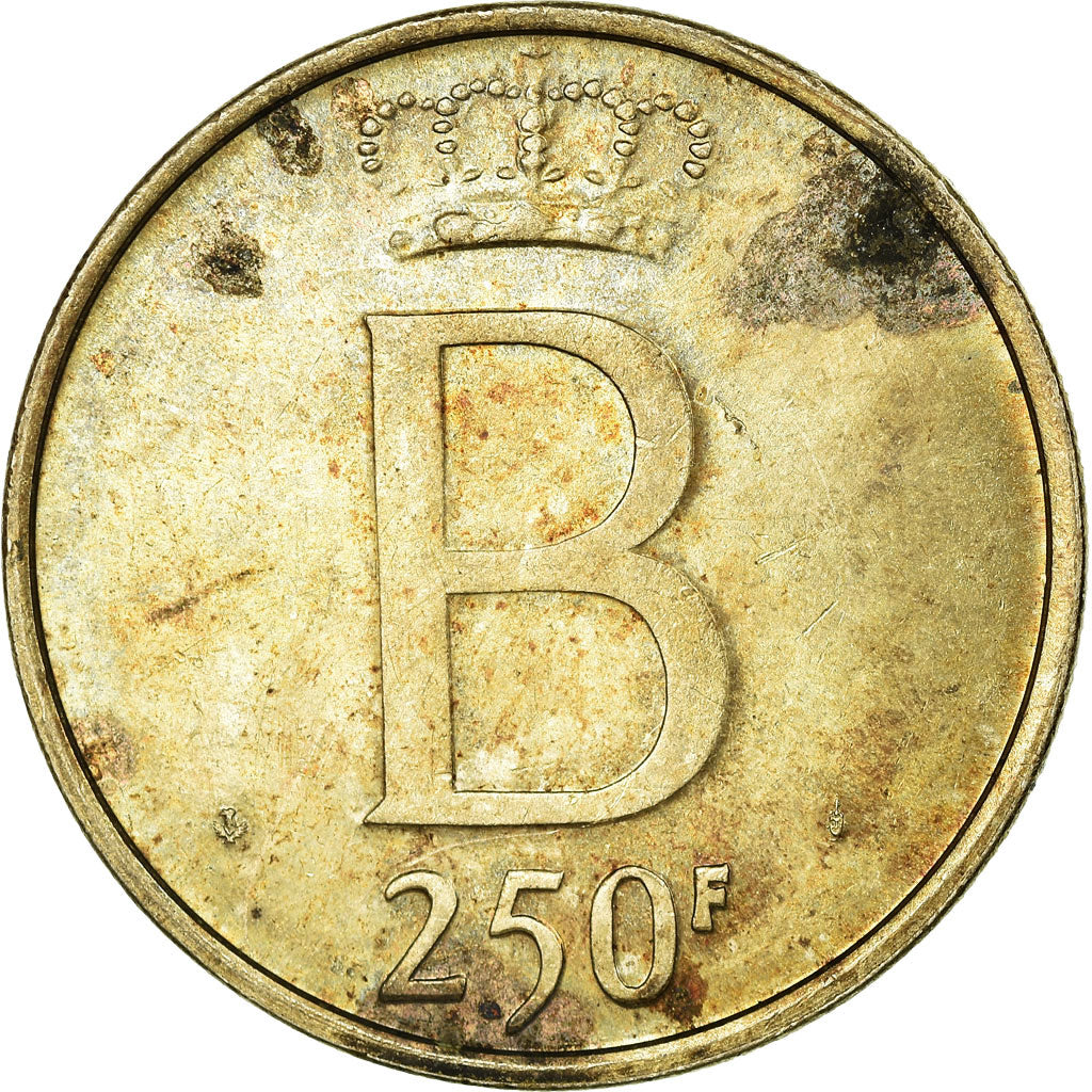 Coin, Belgium, 250 Francs, 250 Frank, 1976, AU(50-53), Silver, KM:157.1