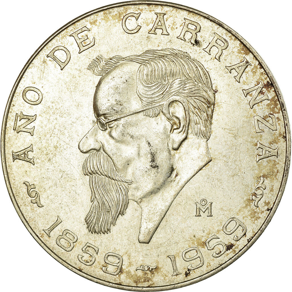 Monnaie, Mexique, 5 Pesos, 1959, Mexico City, TTB+, Argent, KM:471