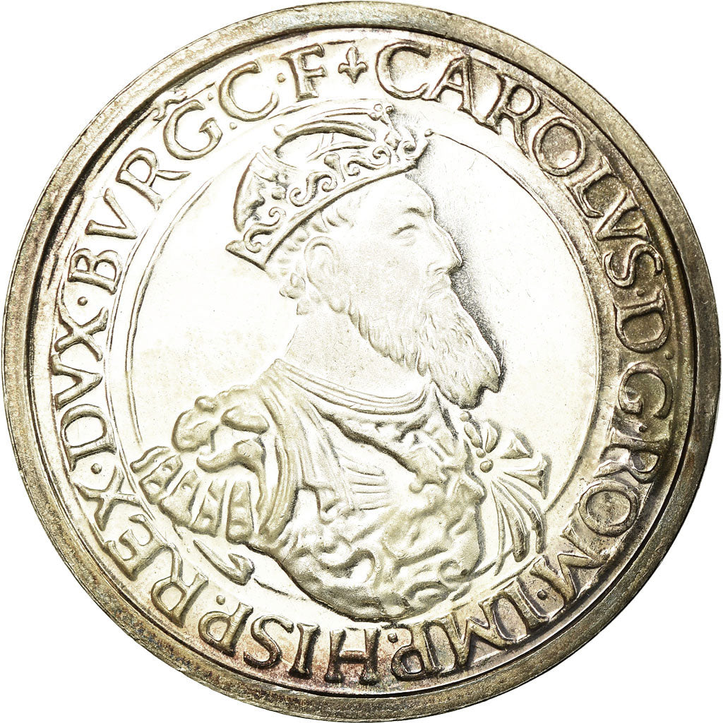 Moneta, Belgio, 5 Ecu, 1987, SPL-, Argento, KM:166