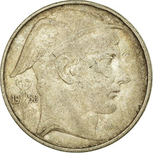 Coin, Belgium, 20 Francs, 20 Frank, 1950, VF(30-35), Silver, KM:140.1