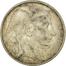 Coin, Belgium, 20 Francs, 20 Frank, 1950, VF(30-35), Silver, KM:140.1