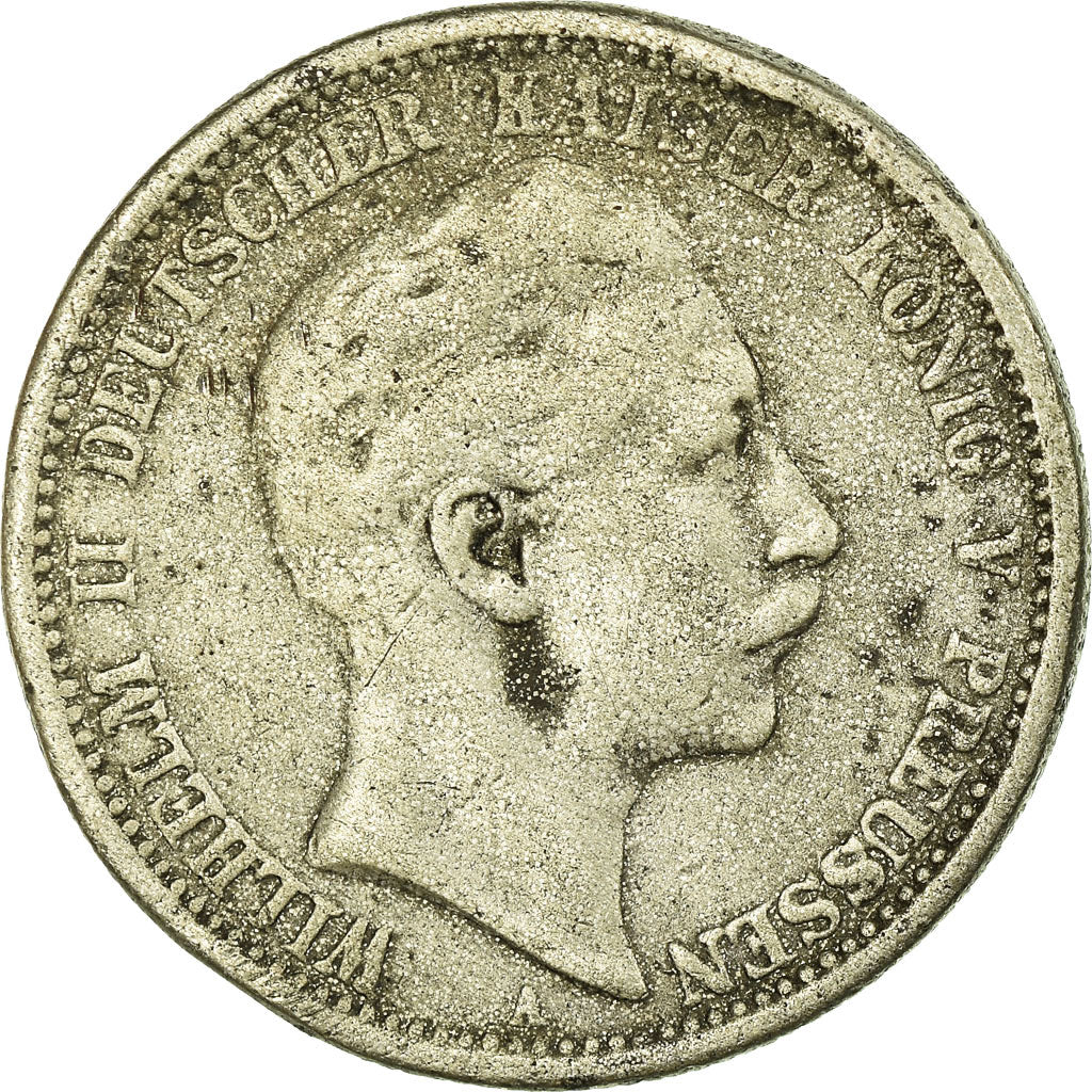 Coin, German States, PRUSSIA, Wilhelm II, 2 Mark, 1904, Berlin, Contemporary