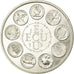 France, Medal, Ecu Euro, EUROPA, 1979, Rodier, MS(60-62), Silver