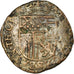 Monnaie, Pays-Bas, THORN, Liard, Oord, 1614, Thorn, TB+, Cuivre, KM:1a