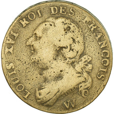 Münze, Frankreich, 12 deniers françois, 12 Deniers, 1792, Lille, S+, Bronze