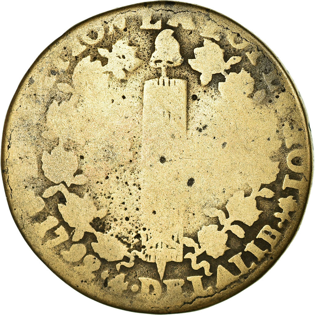 Monnaie, France, Louis XVI, 12 Deniers, 1792, Nantes ou Saumur, B, Bronze, KM:4