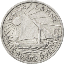 France, 10 Centimes, EF(40-45), Aluminium, Elie #15.5, 1.08