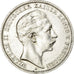Coin, German States, PRUSSIA, Wilhelm II, 3 Mark, 1909 A, AU(50-53), KM 527
