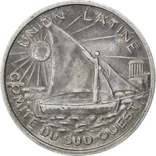 France, 25 Centimes, EF(40-45), Aluminium, Elie #15.6, 1.40