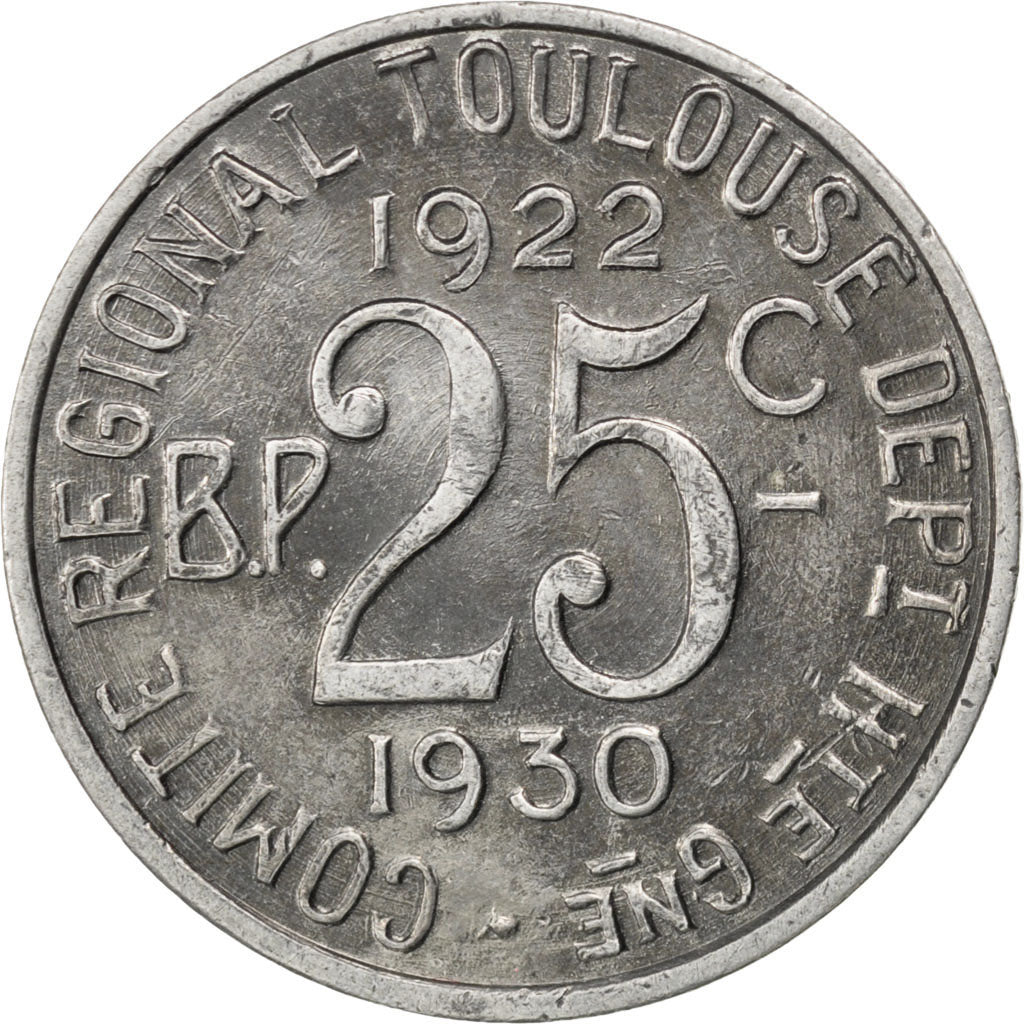 France, 25 Centimes, EF(40-45), Aluminium, Elie #15.6, 1.40