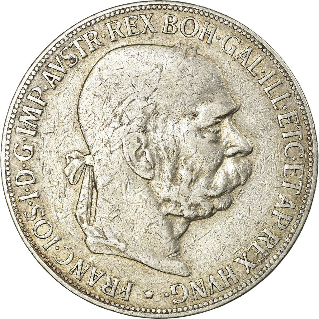 Münze, Österreich, Franz Joseph I, 5 Corona, 1900, S, Silber, KM:2807