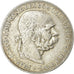 Moeda, Áustria, Franz Joseph I, 5 Corona, 1900, VF(20-25), Prata, KM:2807