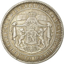 Münze, Bulgarien, Alexander  I, 5 Leva, 1885, St. Petersburg, SS, Silber, KM:7