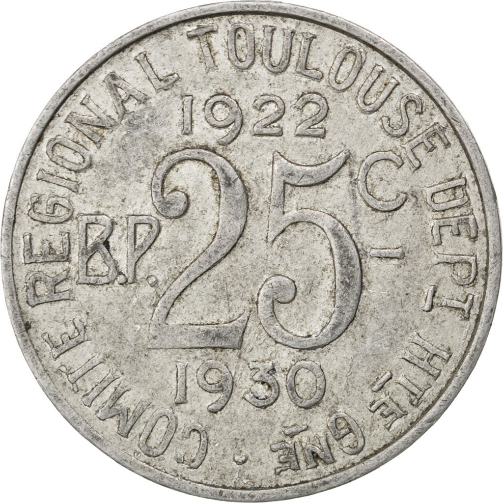 France, 25 Centimes, EF(40-45), Aluminium, Elie #15.6, 1.37